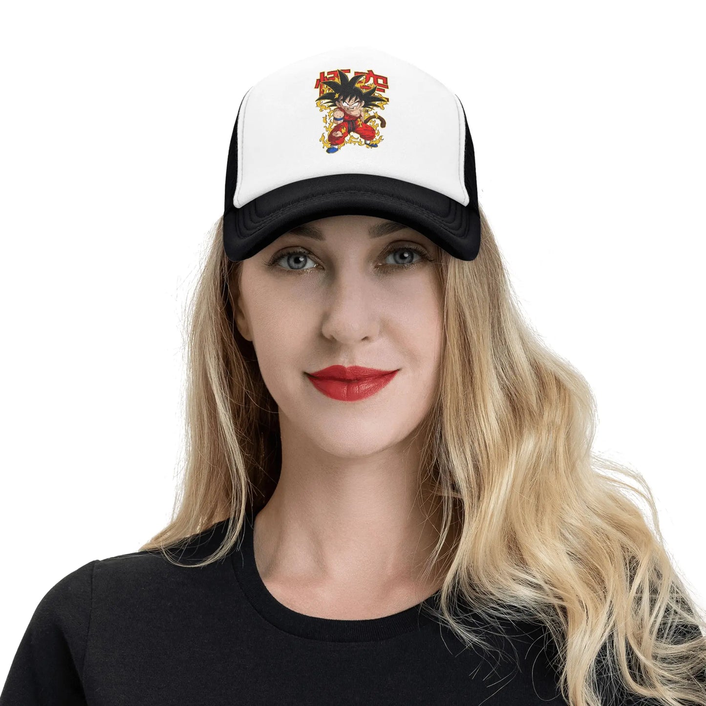 Men Women Kid Goku Rage Dragon Ball Z Trucker Caps Mesh Baseball Caps Snapback Caps  Hats Sun Hats Adjustable Golf Hats Spring
