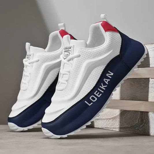 Men's Walking Running Shoes Men Casual Lightweight Tennis Shoes Sports Sneakers Breathable New Fashion Sneakers Plus Size 47