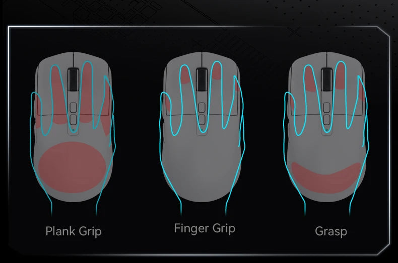 X6 Attack Shark Mouse RGB Touch Magnetic Charging Base Tri-Mode Connection Macro Pro Gaming Mouse