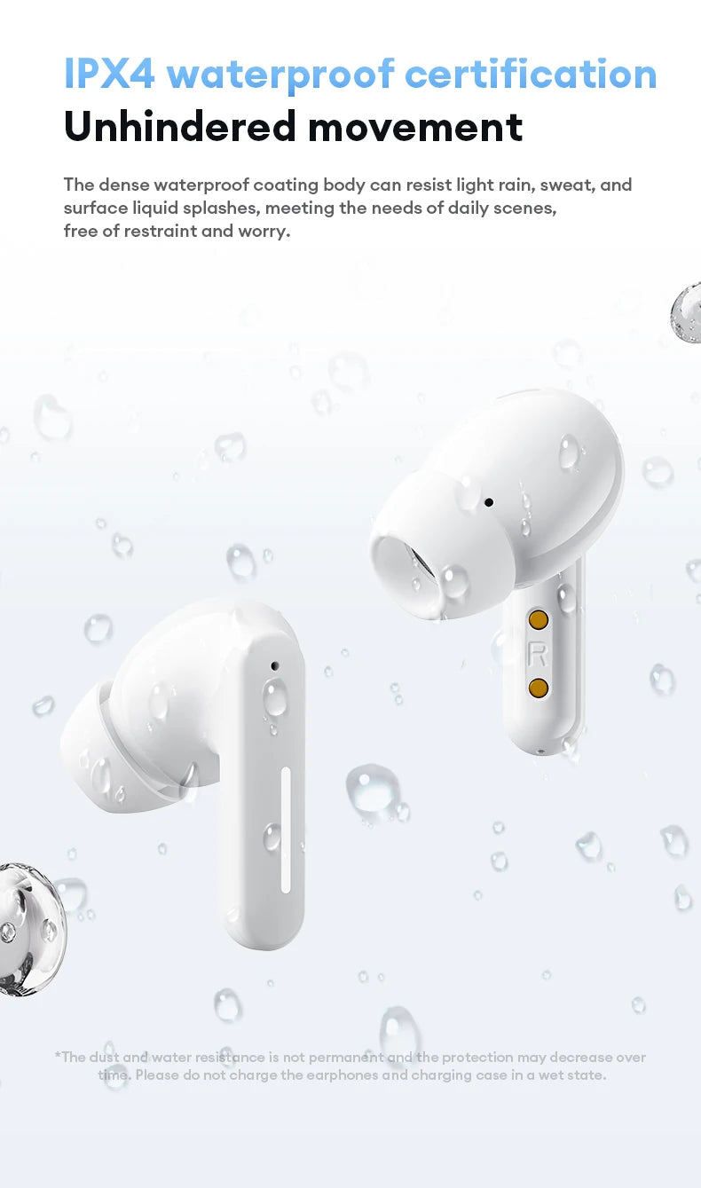 Choice Lenovo LE209 Gaming Headset Wireless Bluetooth 6.0 Sports Headset 35H Battery Life Waterproof ANC Noise Reduction Earbuds
