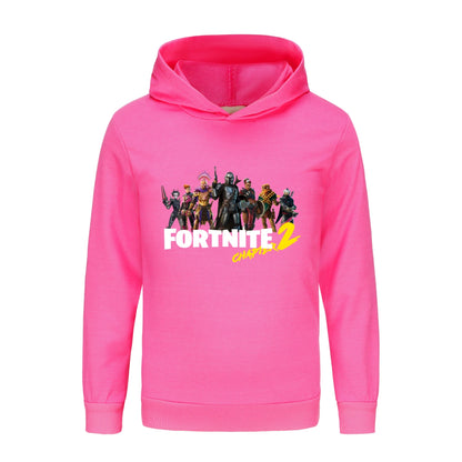 Fortnite Hoodie Kids Baby Cartoon Clothing Unisex Boys Long Sleeve Hooded Sweatshirts Youth Girls Casual Coats 1007