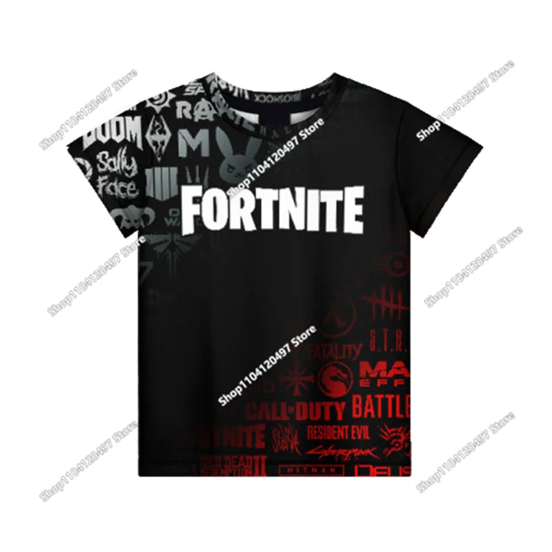 Game Fortnite Hoodies Teenager Boys Hoodie Kids Sweatshirts Cartoon Leisure Outerwear Children Cosplay Pullovers Streetwear Gift