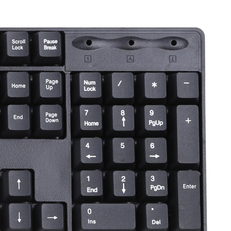 Ergonomic USB PC Computer Keyboard, Russian Keyboard / English Keyboard DropShipping