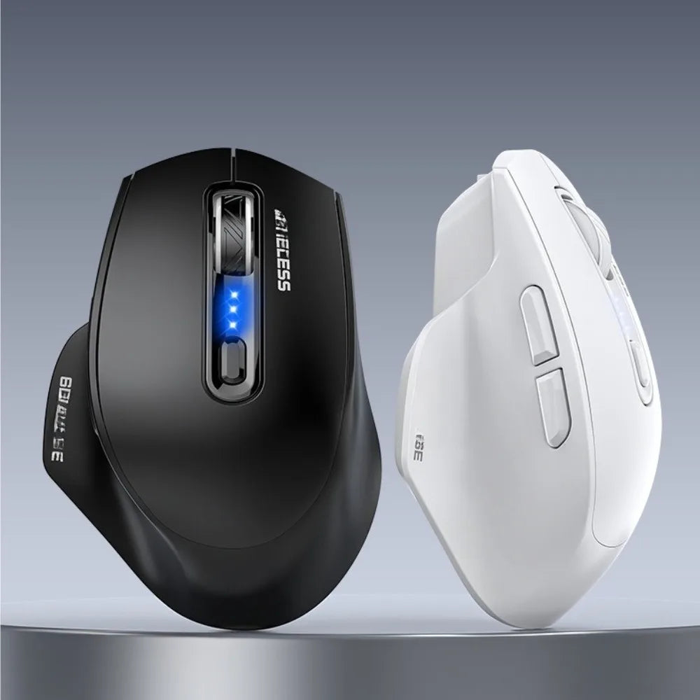 USB Wired Mouse RGB Backlight Silent Ergonomic Adjustable DPI for Desktop Laptop PC Office Gaming Home Daily Working Use