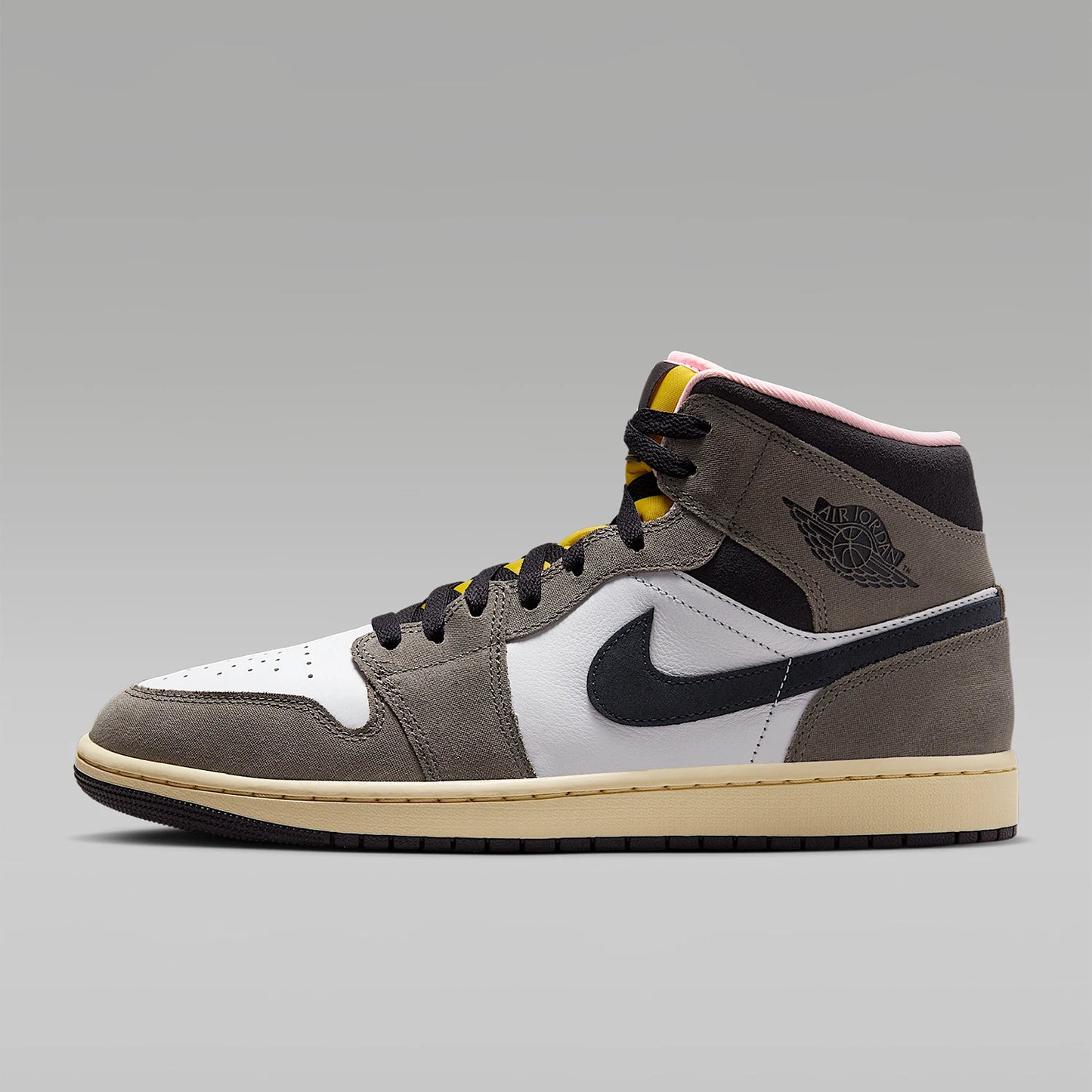 Scarpe sportive da uomo Nike genuine JORDAN mid-top, classiche, leggere e ammortizzate, HQ2011-100