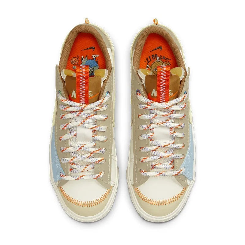 Original New Arrival NIKE W BLAZER LOW 77 JUMBO Women's Skateboarding Shoes Sneakers