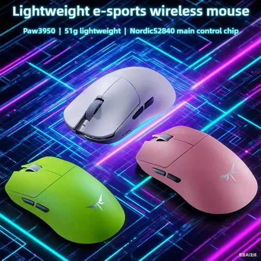 VGN Dragonfly F2 ProMax/Ultra Esports Gaming Mouse 42000DPI 0.125ms For Csgo Latency Wired/Wireless Dual 8K 3-mode PAW3395/3950