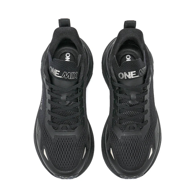 ONEMIX Bumper Max Jogging Running Shoes, Unisex Lightweight Sneakers, Road Wear-Resistant, Fashion Sports Fitness Shoes