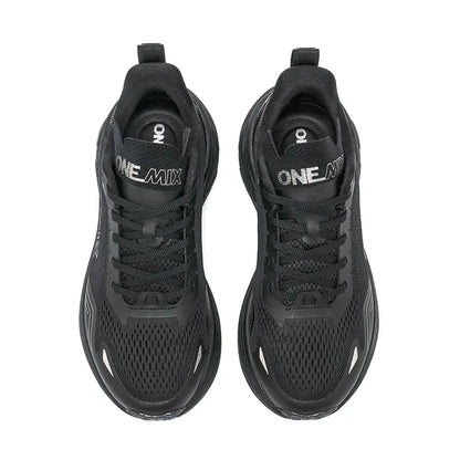 ONEMIX Bumper Max Jogging Running Shoes, Unisex Lightweight Sneakers, Road Wear-Resistant, Fashion Sports Fitness Shoes