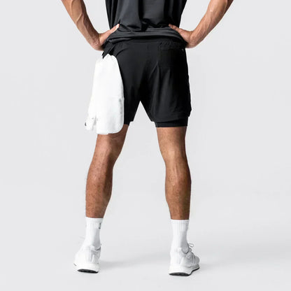 2025 Dragon Ball Majin Buu Anime Men Shorts Streetwear Summer Workout Pants Sportswear Fitness Double-layer Quick Dry Beach Pant