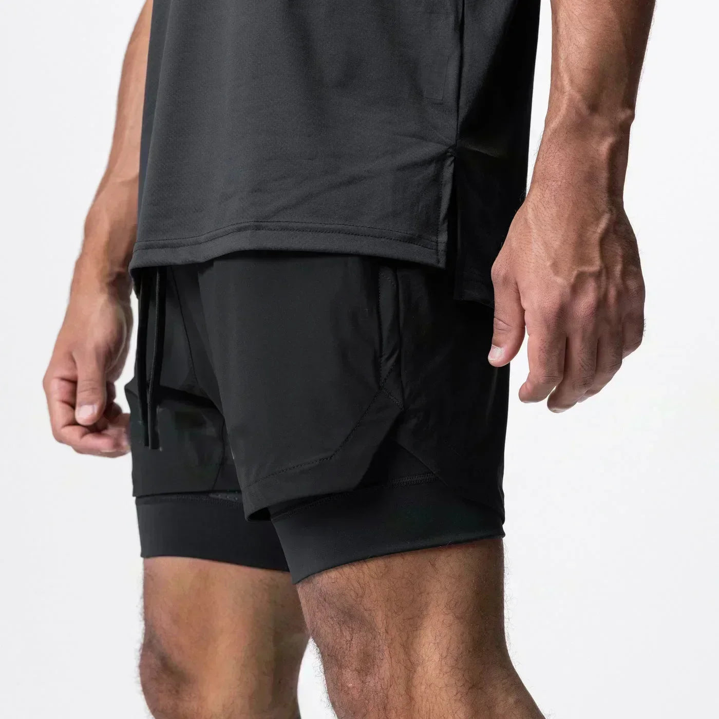 2025 Dragon Ball Majin Buu Anime Men Shorts Streetwear Summer Workout Pants Sportswear Fitness Double-layer Quick Dry Beach Pant