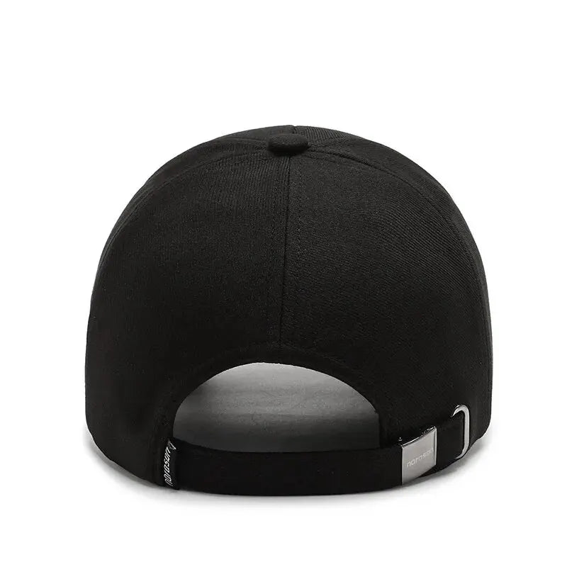 Hat Men's Tide Sunshade Cap Korean Men's Sun Hat Black Ins Tide Simple Casual And Versatile Baseball Cap