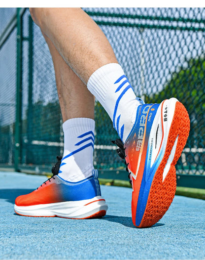 Casual Running Shoes Men Marathon Sports Carbon Board Breathable Lightweight Women's Comfortable Athletic Nonskid Sneakers 2026