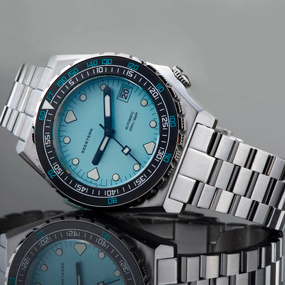 SEESTERN SUB600T V3 Men's Watch Automatic Diving Sapphire Wristwatch NH35 Movement Ceramic Bezel Luminous Date Jubilee Waterproof