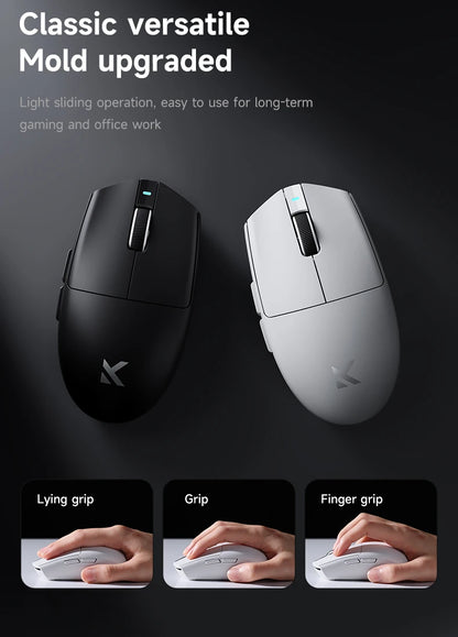 MCHOSE G3 V2 Pro/Ultra Lightweight E-sports Mouse Three mode Gaming office wireless Bluetooth PAW3395 Fully self-developed