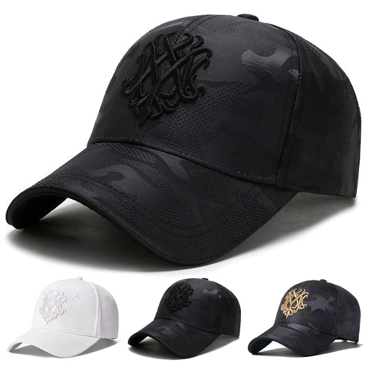 Unisex Letter Embroidery Baseball Caps Spring and Autumn Outdoor Adjustable Casual Hats Sunscreen Hat Sports Cap