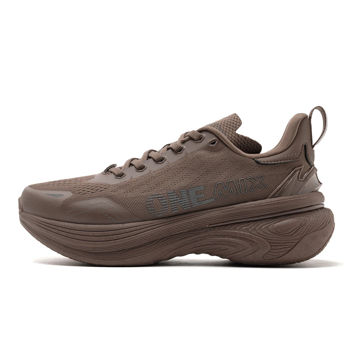 ONEMIX Bumper Max Jogging Running Shoes, Unisex Lightweight Sneakers, Road Wear-Resistant, Fashion Sports Fitness Shoes