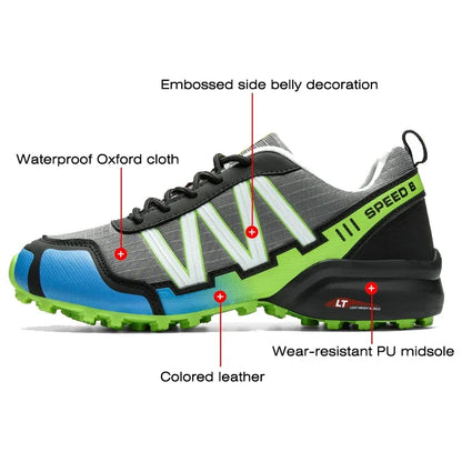 Men's and Women's Cycling Shoes Zapatillas Ciclismo MTB Bike Riding Shoes Motorcycle Waterproof Bicycle Hiking Sneakers for Men