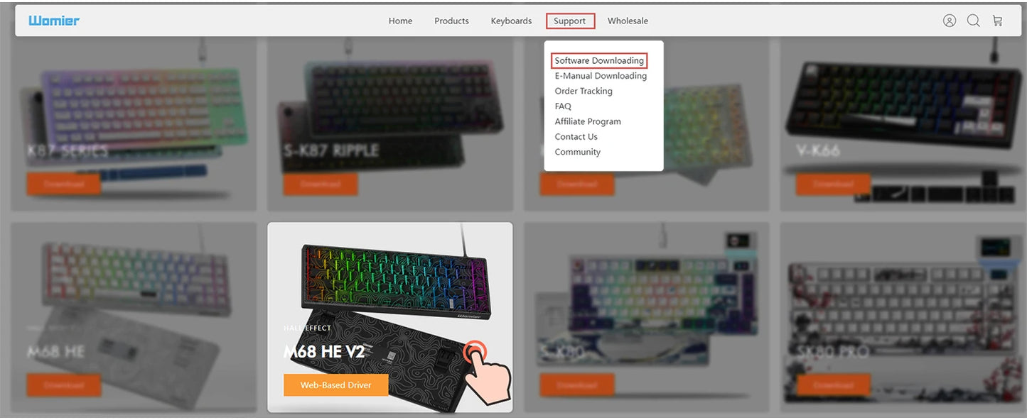 M68HE Pro Hall Effect Mechanical Gaming Keyboard Hot Swap Magnetic Switches Rapid Trigger 8000Hz Polling Rate Keyboard for PC