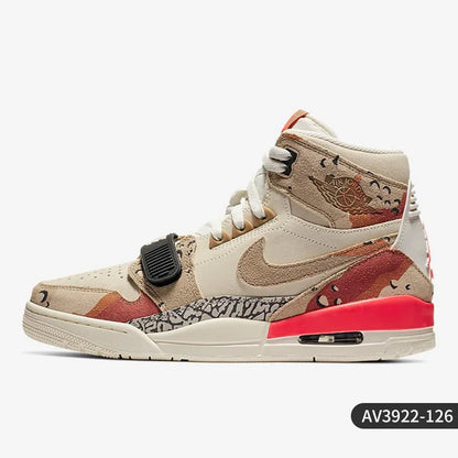 Nike ufficiali autentiche AIR JORDAN scarpe da basket sportive da allenamento alte da uomo AV3922-126
