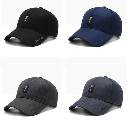 Baseball Cap Mens Fathers Truck Drivers Cap Sports Four Seasons Leisure Sunshade Mens Baseball Cap