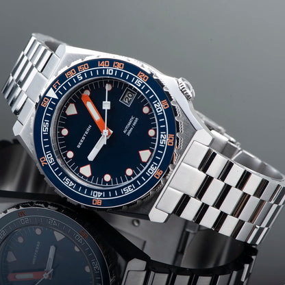 SEESTERN SUB600T V3 Men's Watch Automatic Diving Sapphire Wristwatch NH35 Movement Ceramic Bezel Luminous Date Jubilee Waterproof