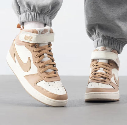 Nike (Nike) New Women's Lightweight, Comfortable and Versatile Court Borough Mid 2 Mid-Top Basketball Shoes Cd7782-125