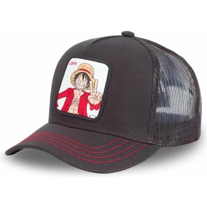 New Outdoor Sport LUFFY Baseball Cap Spring And Summer Fashion Embroidered Adjustable Men Women Caps Fashion Outdoor Hip Hop Hat