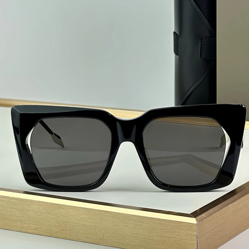 430 Square Acetate High Quality Sunglasses for Men and Women Handmade Men and Women UV400 Outdoor Personlized Trendy Eyeglasses