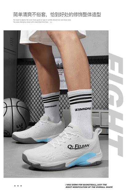 New Tennis Shoes, Large Size 36-45, Outdoor Anti-Slip Volleyball Shoes, Lightweight Fitness Badminton Shoes