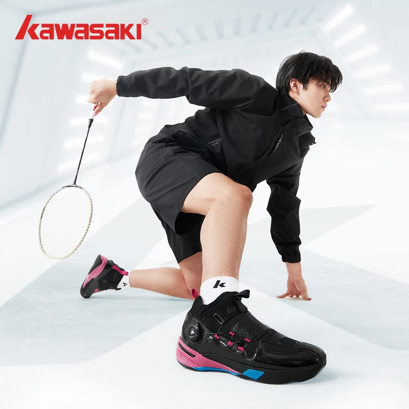 Kawasaki King Series 2.0 professionele badmintonschoenen voor heren en dames, anti-twist sportschoenen, originele herentennisschoenen sneakers A3311