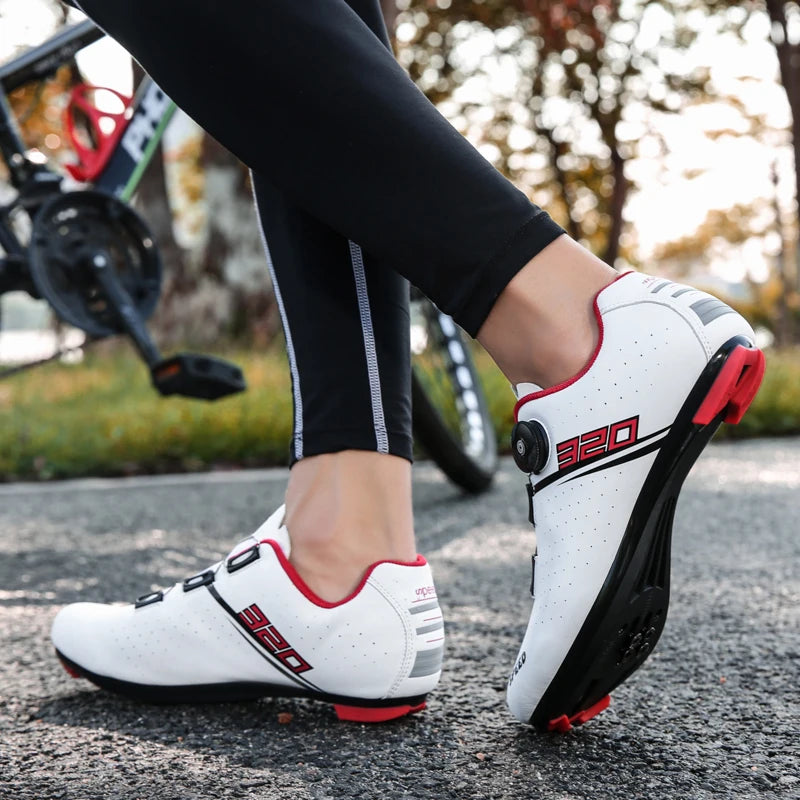 New Cycling Shoes MTB Cycling Men's Sports Shoes Self-Locking Speed Road Cycling Sports Shoes Women's SPD Cleats Cycling Shoes