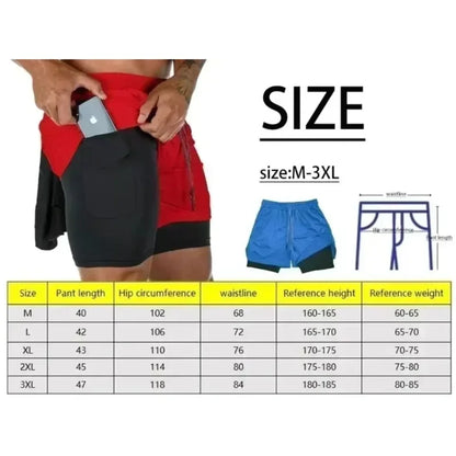The Latest Dragon Ball GOKU Vegeta Anime Peripheral Double-layer Shorts American Men's Comfortable Sports Five-point Pants