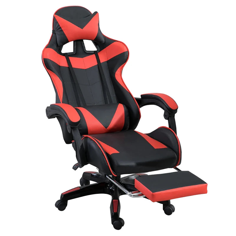 PC Gamer Gaming Chair PU Leather Office Adult Ergonomic RGB Racing Computer Gamer Racing Gamer Chair  for Sale