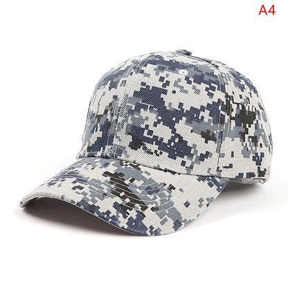 Adjustable Baseball Cap Summer Sunscreen Hat Camouflage Camo Camping Hiking Fishing Caps