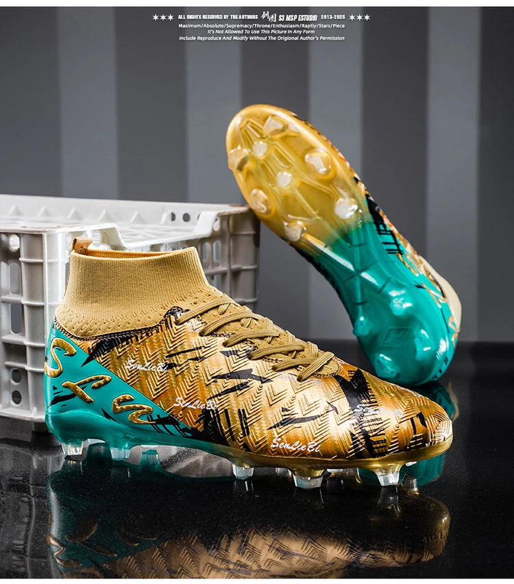 Professional Football Boots Men Soccer Shoes Society Football Cleats FG Ultralight Training Soccer Sneakers Outdoor Sports Shoes
