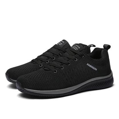 Gebreide hardloop- en wandelschoenen voor heren en dames, casual sneakers, ademende sportschoenen voor hardlopen, fitness en outdoor, lichtgewicht, maat 38-47