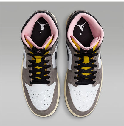 Scarpe sportive da uomo Nike genuine JORDAN mid-top, classiche, leggere e ammortizzate, HQ2011-100