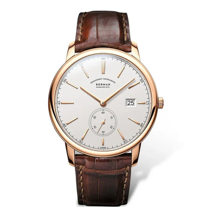 BORMAN BM3817 TOP Watch New 42 Luxury Men Automatic Mechanical Men's Watches Sapphire Ultra-thin 50M Waterproof Sub Dial Clocks