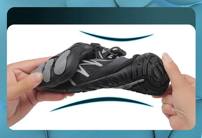 Outdoor Lightweight Men's Training Running Barefoot Shoes, Quick-Dry Swimming Water Shoes, Sport Gym Fitness Jogging Sneakers