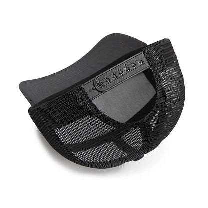 Casquette de baseball 7 panneaux d'été, casquettes en maille tendance hip-hop pour hommes, casquette de camionneur, visière, casquette à visière rigide, casquette snapback, pour femmes, unisexe, nouvelle marque tendance