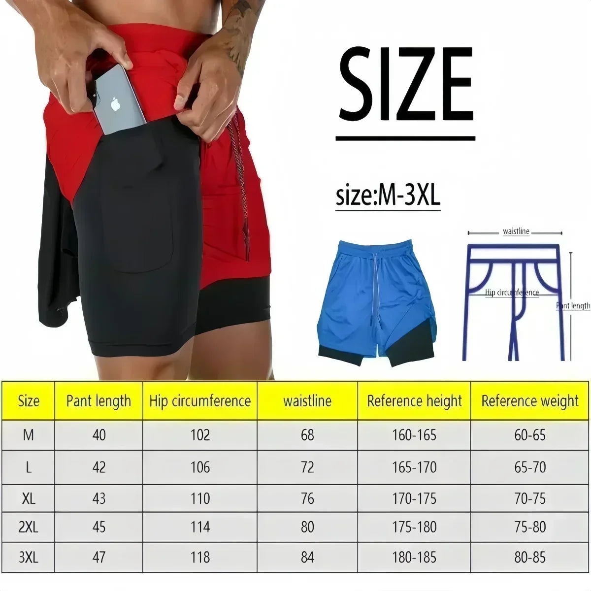 2025 Dragon Ball Majin Buu Anime Men Shorts Streetwear Summer Workout Pants Sportswear Fitness Double-layer Quick Dry Beach Pant