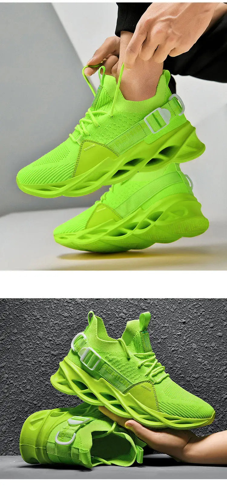 Hot Sale Fashion Purple Casual Sneakers Women Men Blade Running Shoes Big Size 48 Light Breathable Sports Shoes Men Mesh Sneakers