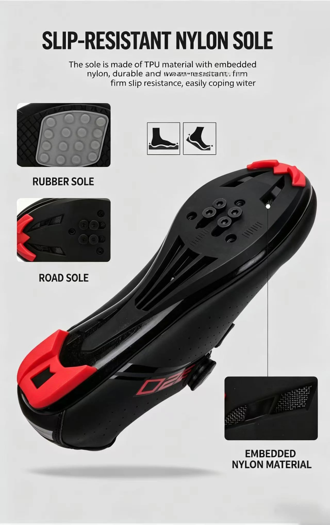 New Cycling Shoes MTB Cycling Men's Sports Shoes Self-Locking Speed Road Cycling Sports Shoes Women's SPD Cleats Cycling Shoes