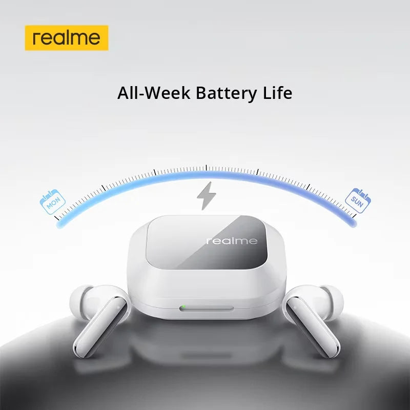 realme Buds Air 8 Pro Global Version 55dB Active Noise Cancelling True Wireless Earphone Bluetooth 6.1 LHDC 5.0 TWS Earbuds IP55