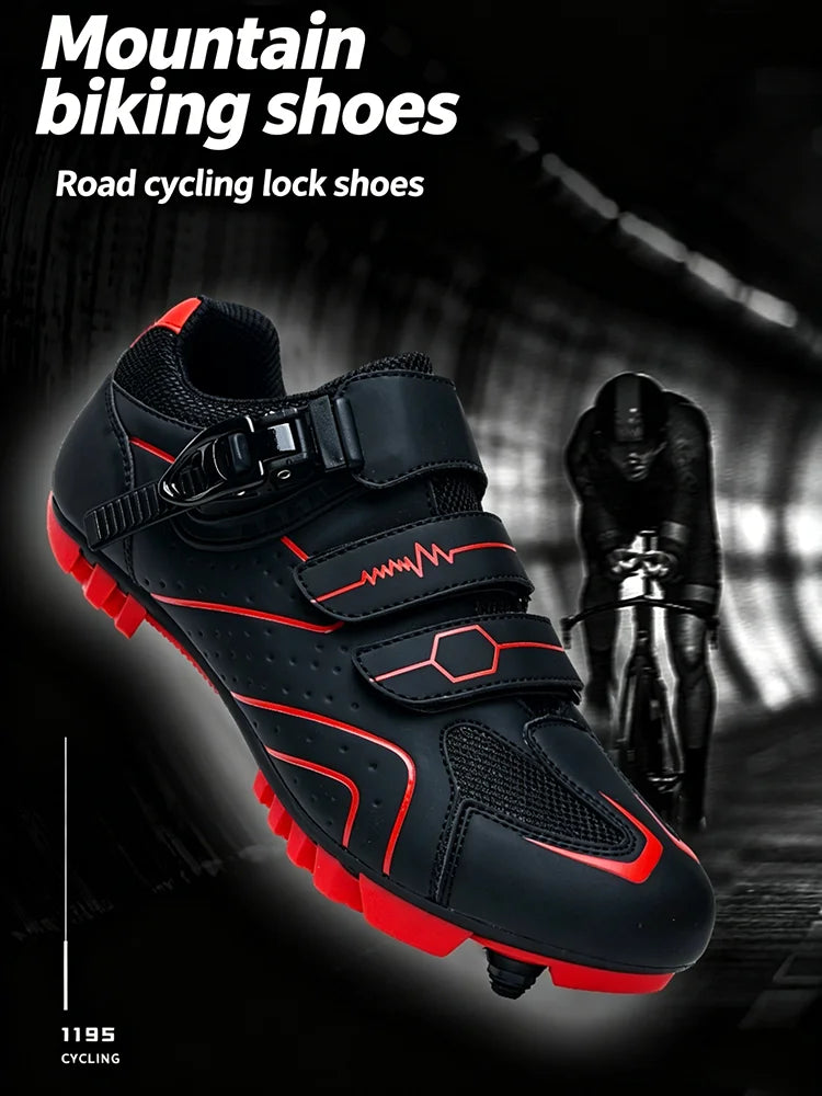 Men's Road Bike Cycling Shoes Women's Cycling Sports Shoes Compatible With SPD & Look Delta Cleats Outdoor Mountain Bike Cycling Shoes