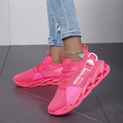 Hot Sale Fashion Purple Casual Sneakers Women Men Blade Running Shoes Big Size 48 Light Breathable Sports Shoes Men Mesh Sneakers