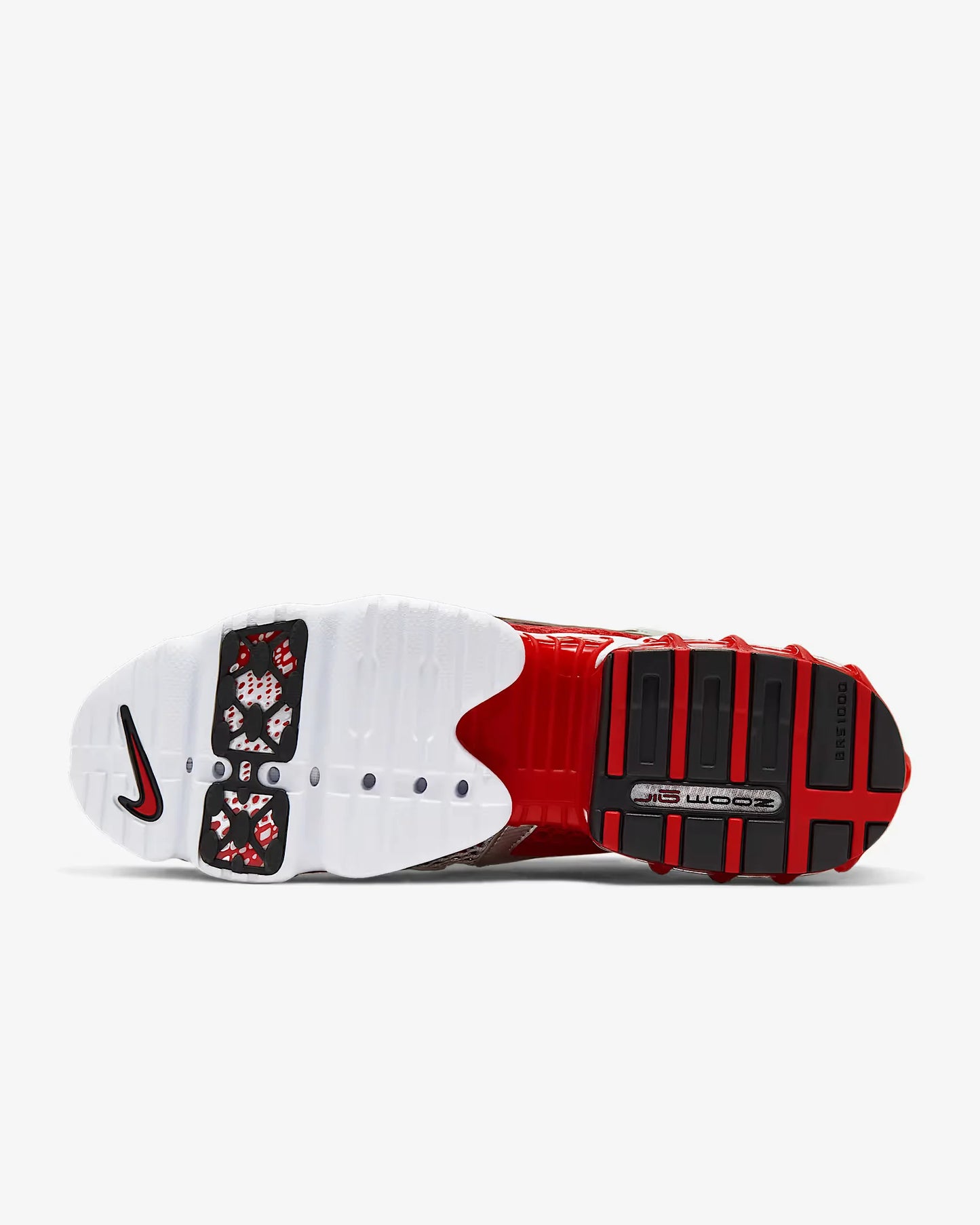 Nike Air Zoom Spiridon Cage 2 Unisex Low-Top Freizeitschuhe, sportlich, strapazierfähig, Grau/Rot, Lifestyle-Footwear CJ1288-600
