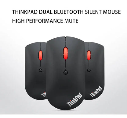 Wireless Mouse Lenovo ThinkPad Wireless Mouse 4Y50X88822 Mouse Dual Bluetooth Office Mouse Laser Mouse Black Ergonomic Mouse Laptop Mouse
