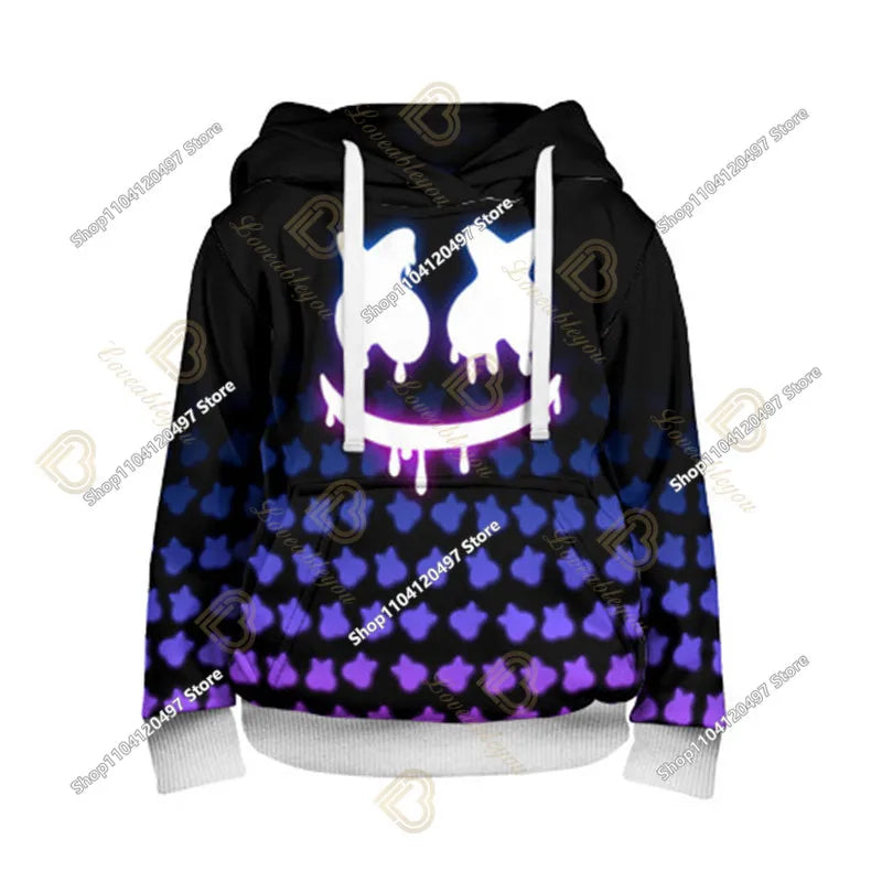 2-14Y Fortnite-sweatshirt voor kinderen met print, hoodie-sweatshirts voor jongens en meisjes, modieus Harajuku-jack, kinderkleding, games-cosplaykostuum
